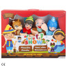 Cucu Show - Set 4 Marionetas C/Teatro Pinocho