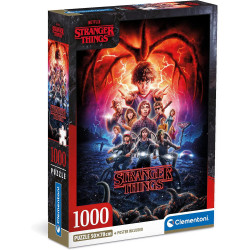 Puzzle Clementoni Stranger Things 2 de 1000 Piezas