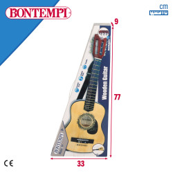 BONTEMPI - Guitarra Clasica Madera 75CM C/Correa