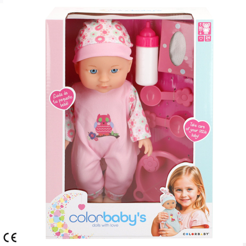 Colorbaby's - Bebe 30 cm c/Accesorios