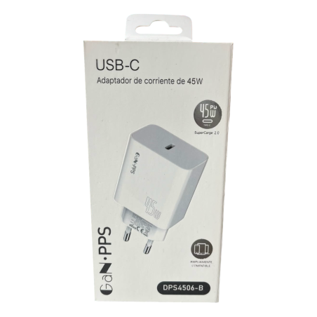 Adaptador de corriente de 45W USB-C