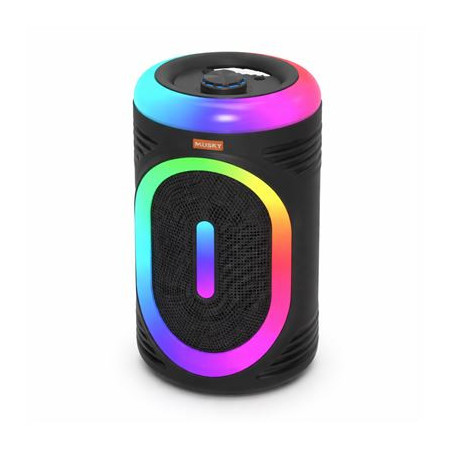Altavoz Soundbox con Bluetooth, luz RGB, radio FM y micrófono