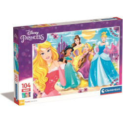 Puzzle Maxi Princesas Disney 104pzs