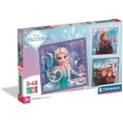 Puzzle 3x48 Frozen