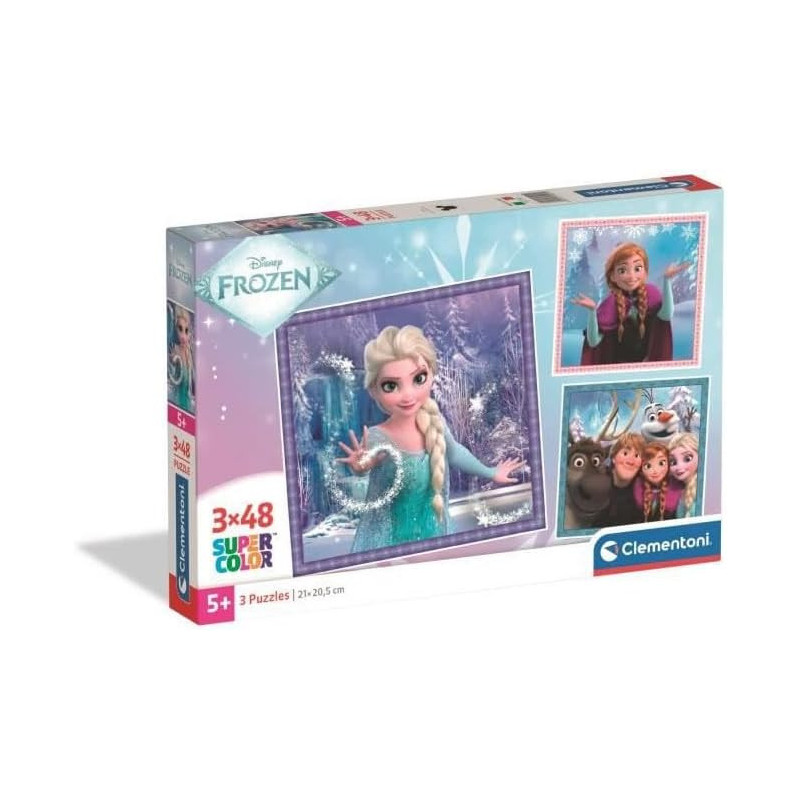 Puzzle 3x48 Frozen