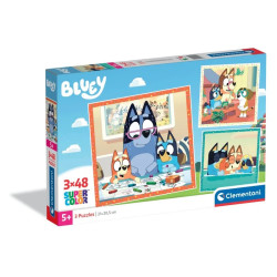 Puzzle 3x48 Bluey
