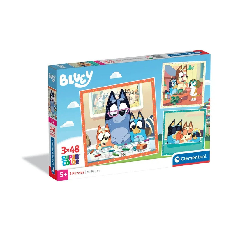 Puzzle 3x48 Bluey