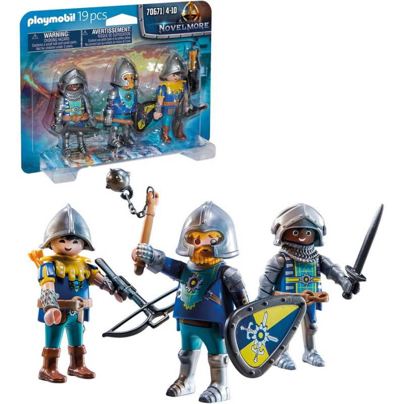 Set 3 Caballeros Novelmore Playmobil 70671