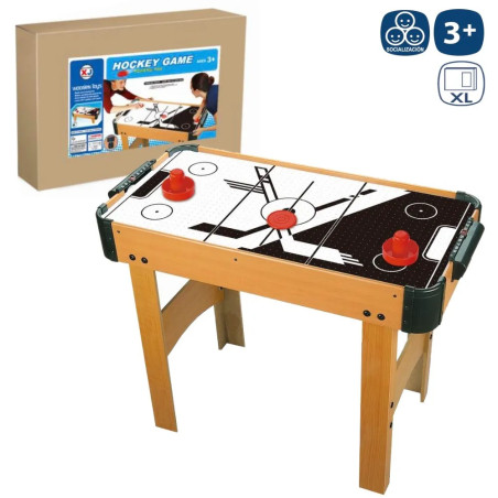 Juego Hockey Eléctrico Madera