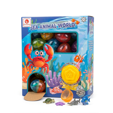 Set Caja Expendedora 18 Bolas Sorpresas c/Figura