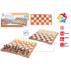 CB Games - Juego Ajedrez/Damas Magnetico