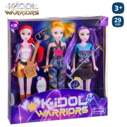 Pack 3 Muñecas K-Idol