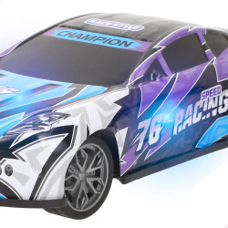Speed&Go - Coche RC 2.4G 1:24 Rallye Bateria Recargable