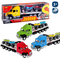 Camion Remolque C/ Quads 38cm