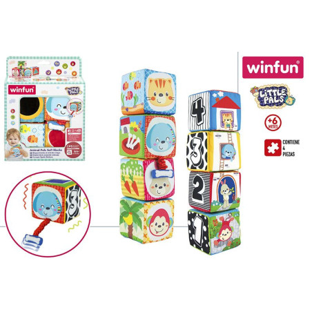 Winfun - Bloques de Trapo +6 meses
