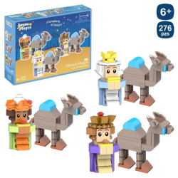 Set Construccion 3 Reyes Magos C/Camellos
