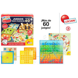 Lisciani - Juegos Reunidos Clásicos +60 Juegos