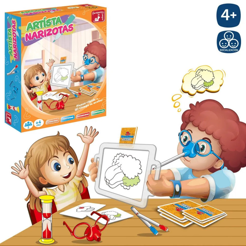 Juego de Mesa Artista Narizotas