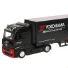 Burago Street Fire - Camion Metal 1:43 Mercedes Actros c/Remolque
