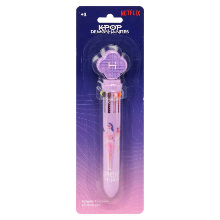 Boligrafo 10 Colores Stationery K-Pop Demon Hunters