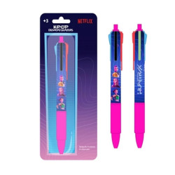 Boligrafo 4 Colores Ballpoint K-Pop Demon Hunters