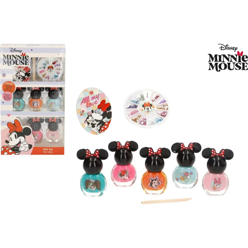 Disney Minnie Mouse - Set de Uñas Minnie