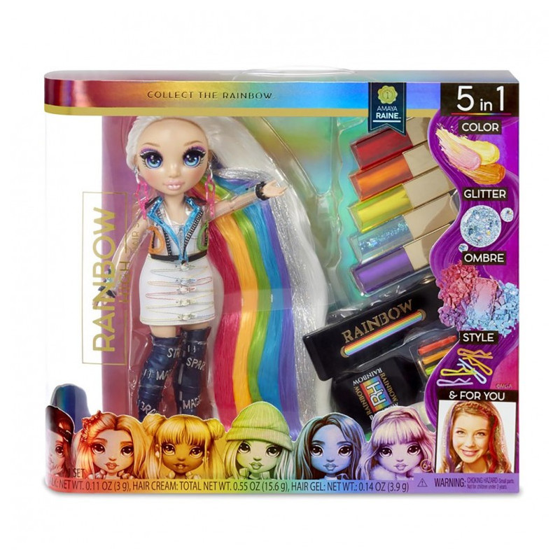 Muñeca Raimbow High Amaya Rain Hair Studio
