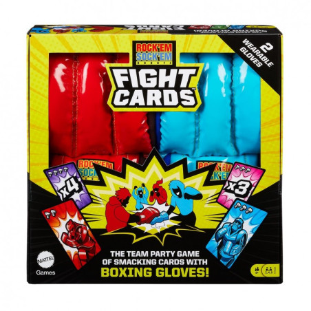 Mattel Games Rock'Em Sock'Em Robots Juego de Cartas