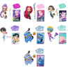 Mini Figuras Coleccionables Guerreras K-pop