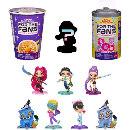 Mini Figuras Coleccionables Guerreras K-pop