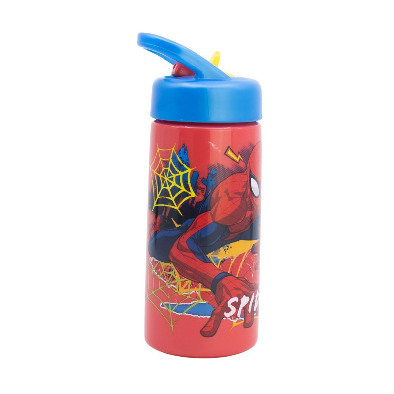 Botella PP Playground 410 ml Spiderman Moving Target