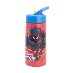 Botella PP Playground 410 ml Spiderman Moving Target