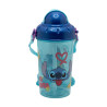 Botella 465ml C/Pajita+Correa Stitch
