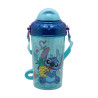 Botella 465ml C/Pajita+Correa Stitch