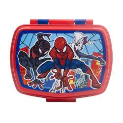 Fiambrera Rectangular Spiderman