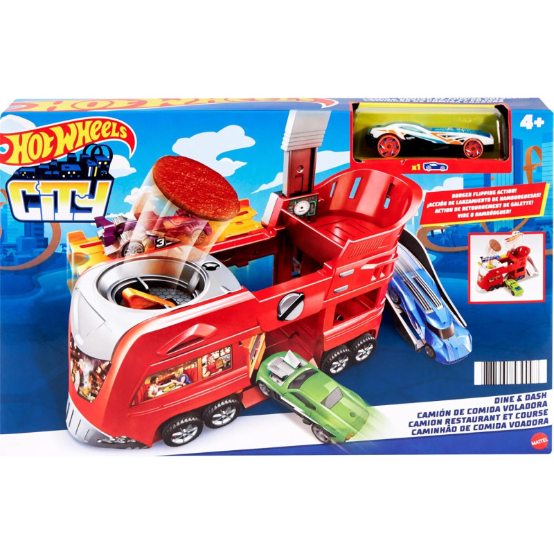 Pista Hot Wheels Dine & Wash