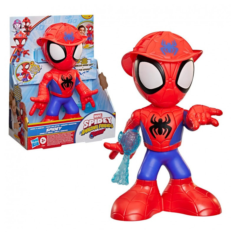 Spidey Electrónico Rescue Webs Figura Interactiva