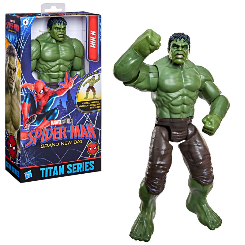 Figura Hulk Titan Hero Deluxe Marvel
