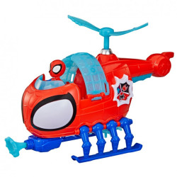 Disney Jr. Spidey and His Amazing Friends Figura Spidey con Spidey-Cóptero