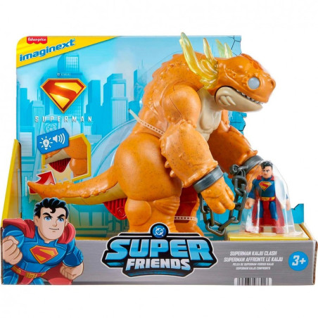 Superman VS Kaiju DC Superfriends Imaginext