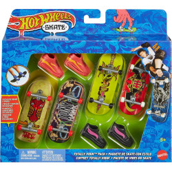 Hot Wheels Pack 4 Skate Tony Hawk