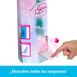 Muñeca Elsa Frozen Spin Reveal Disney 30cm