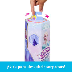 Muñeca Elsa Frozen Spin Reveal Disney 30cm