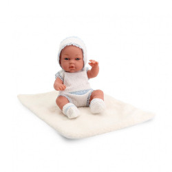 Bebé Conjunto De Encaje Azul 30 Cm