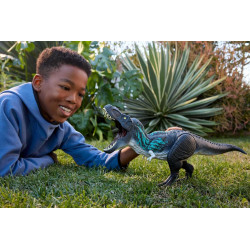 Jurassic World Survival T. Rex Muscle Madness c/Rugidos y Músculos Expansibles