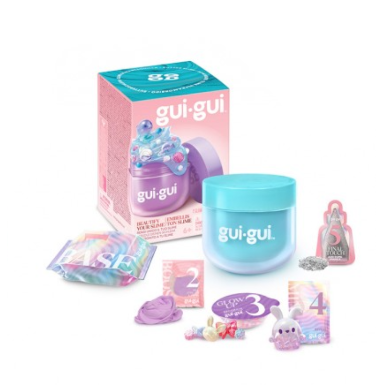Gui Gui Slime Single Pack con Charm y Figura Sorpresa