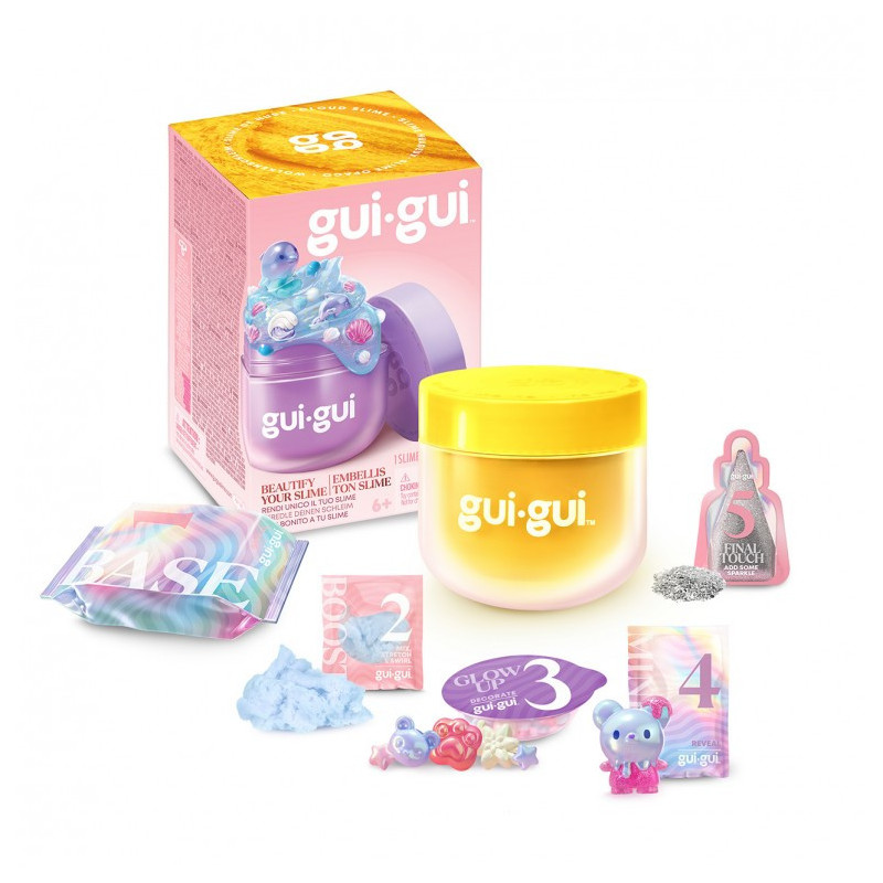 Gui Gui Slime Single Pack con Charm y Figura Sorpresa