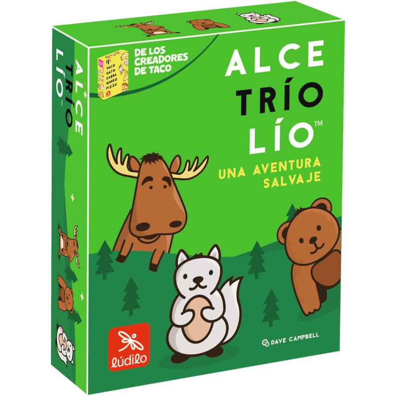 Juego de Cartas Alce, Trio, Lio - Ludico