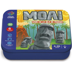 Juego de Viaje Moai Caos en la Isla de Pascua