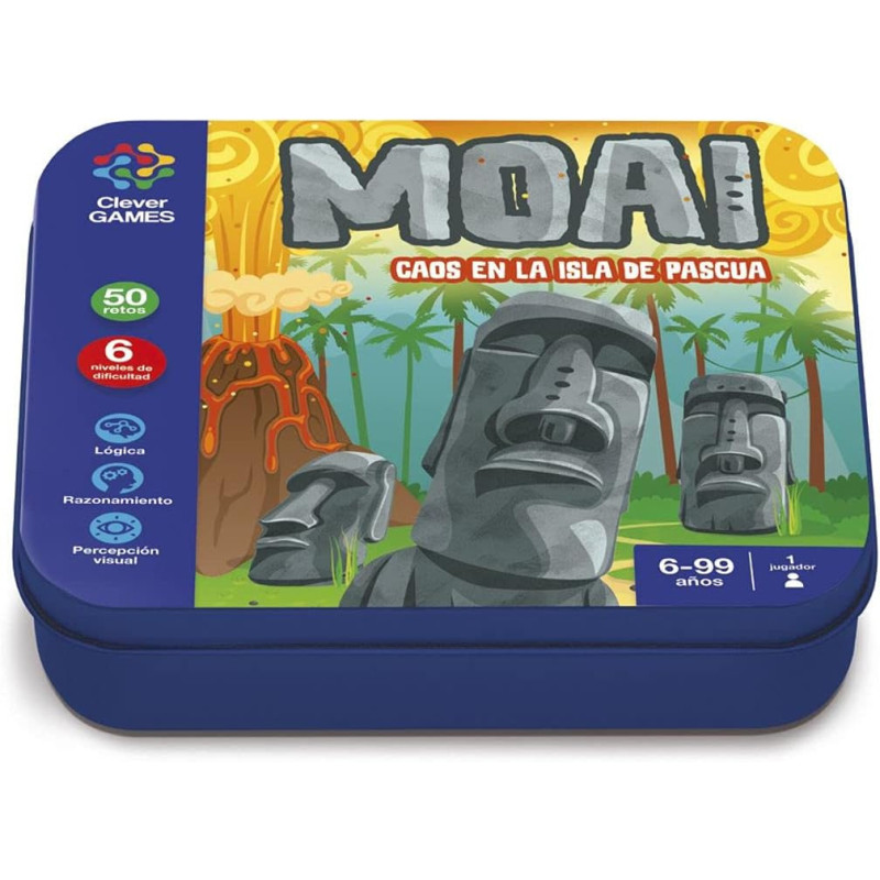 Juego de Viaje Moai Caos en la Isla de Pascua